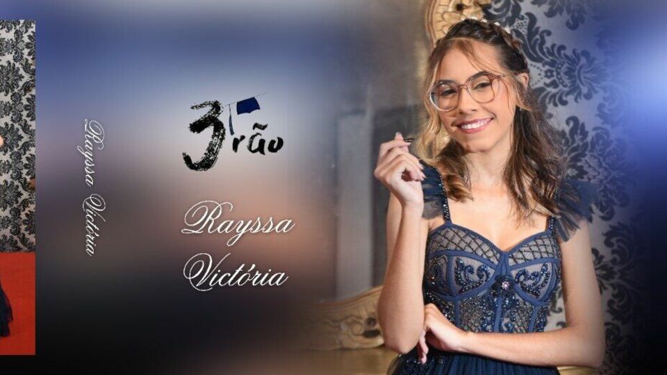 álbum de formatura encadernado RAYSA VITORIA 